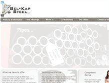 Tablet Screenshot of belkap.com